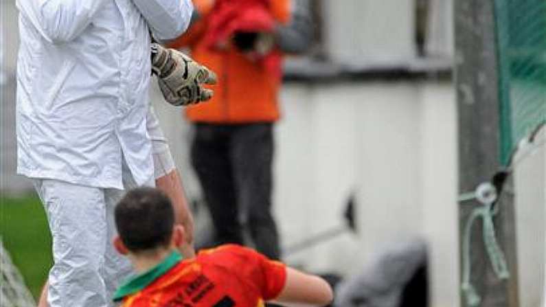 Umpire Reacts To Seeing Carlow Jersey For First Time