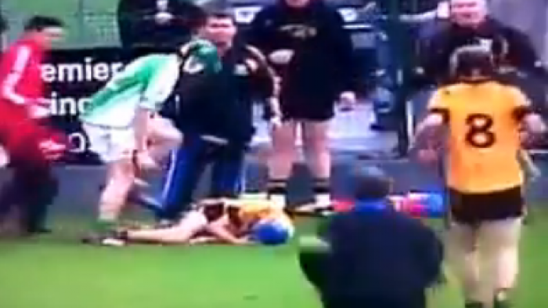 Hurler Gets Absolutely Burst With A Monster Shoulder