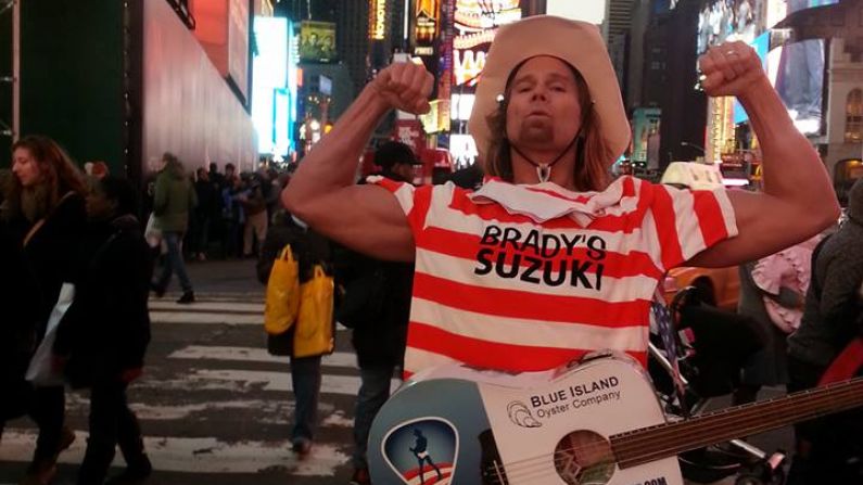 New York's Naked Cowboy Is A Big Fan Of Meath Club GAA
