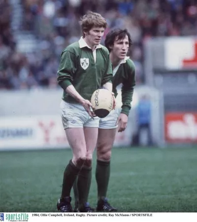 1984; Ollie Campbell, Ireland, Rugby. Picture credit; Ray McManus / SPORTSFILE