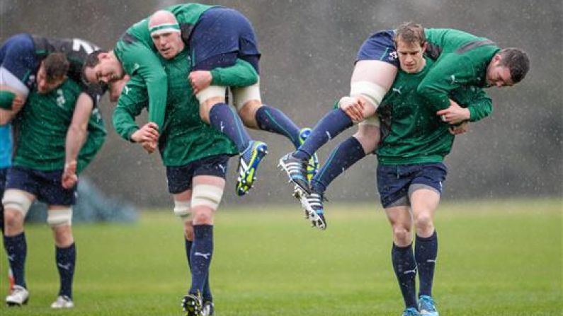 He Ain't Heavy, He's My Toner - 7 Pictures From Ireland Training