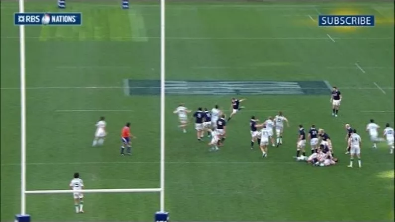 Video: Duncan Weir Hits Last Minute Drop Goal To Seal A Scottish Win Over Italy