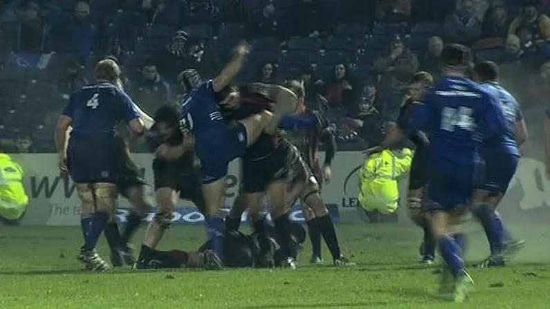 GIF: Dragons Player Sent Of For Dangerous Tackle On Isaac Boss