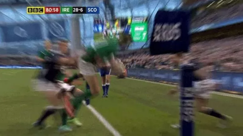 GIF: Dave Kearney&#039;s Brilliant Effort To Ground The Ball