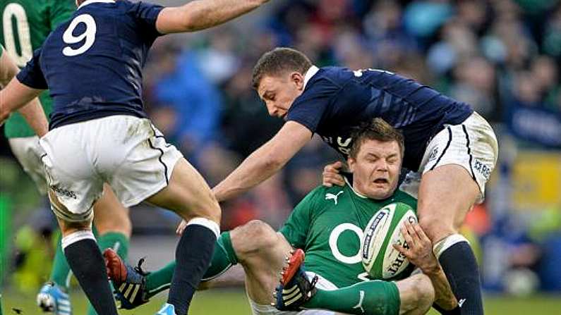 Joe Schmidt Compares Brian O&#039;Driscoll To Brad Pitt Character