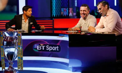 BT Sport's Craig Doyle, Matt Dawson and expert Martin Bayfield