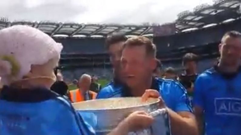 Video: The Dublin Team's Touching Post-Match Moment With Special Fan