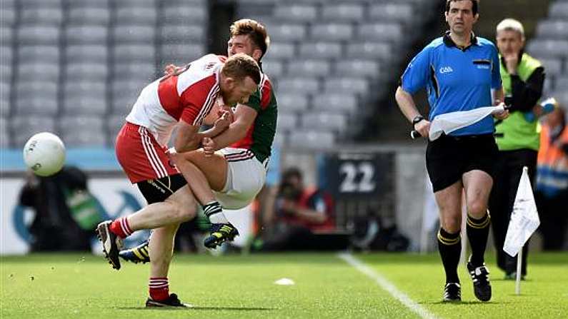 GIF: Fergal Doherty Sent Off After Smashing Aidan O'Shea