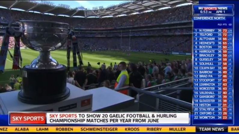 Video: The Full Sky Sports News Announcement Of Their GAA TV Deal