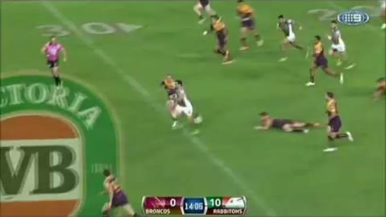 Video: The Insane Try Of The Year Contender From Greg Inglis