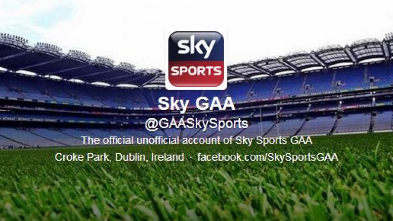 That Sky GAA Twitter Account You're Following Is A Fake