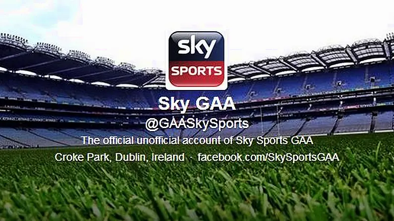 That Sky GAA Twitter Account You're Following Is A Fake