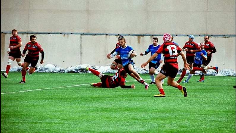 A Drop Goal Thunderbastard From Georgian Club Rugby