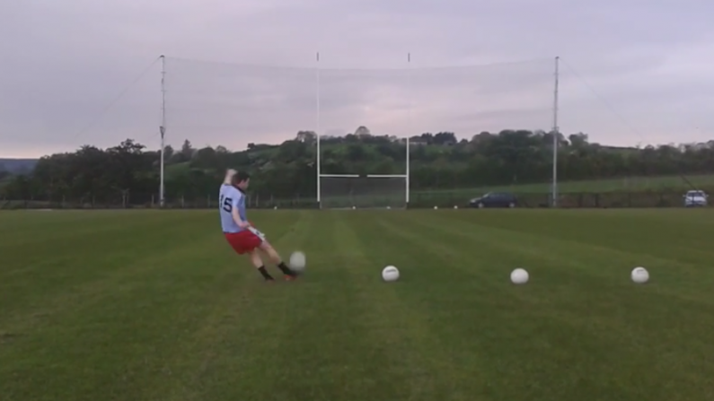 Derry Lad Gives Rapid-Fire 45-Kicking Masterclass
