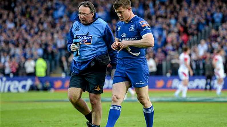 Video: Brian O'Driscoll Comes Off Injured To A Standing Ovation