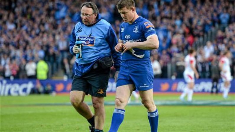 Video: Brian O'Driscoll Comes Off Injured To A Standing Ovation