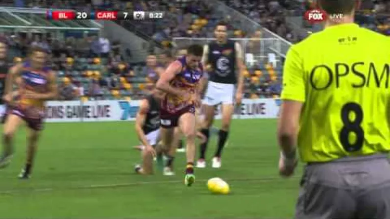 Video: Brilliant Pick Up On The Run From Pearce Hanley