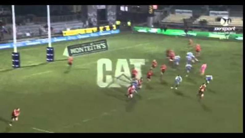 Video: Nick Cummins With One Of The Try Saving Tackles Of The Year