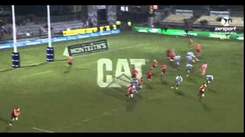 Video: Nick Cummins With One Of The Try Saving Tackles Of The Year