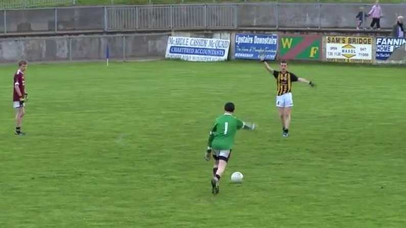 Video: Opposition Fans Chant "You're Not Niall Morgan" At Omagh CBS Keeper