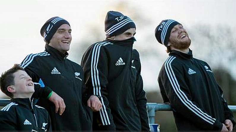 Great New Behind-The-Scenes Video Of The All Blacks In Ireland