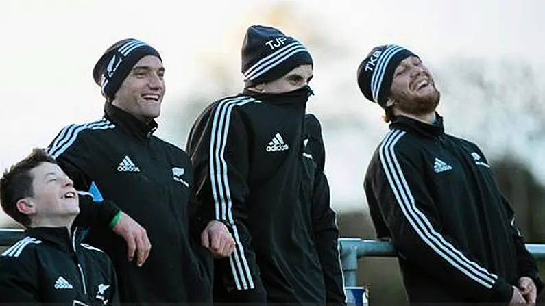 Great New Behind-The-Scenes Video Of The All Blacks In Ireland