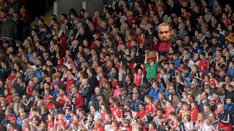 Kanye West Involved In Fraca After Comments About Denis Irwin At Yesterday's Cork Match