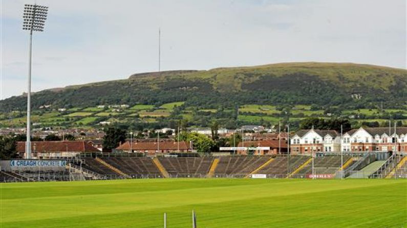 Either This Is Photoshopped Or Casement Park Has A Remarkable Silage Yield