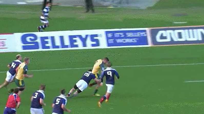 GIF: Powerful Attack Meets Terrible Defence At U20 Rugby World Cup