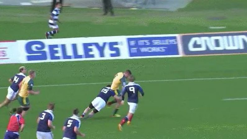 GIF: Powerful Attack Meets Terrible Defence At U20 Rugby World Cup