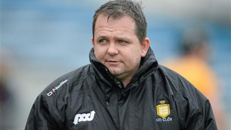 Davy Fitz Hints That GAA Is Out To Get Clare