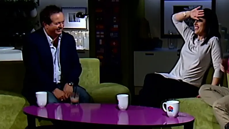 Video: Marty Morrissey Reads Saucy Literature To Lucy Kennedy
