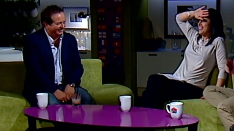 Video: Marty Morrissey Reads Saucy Literature To Lucy Kennedy