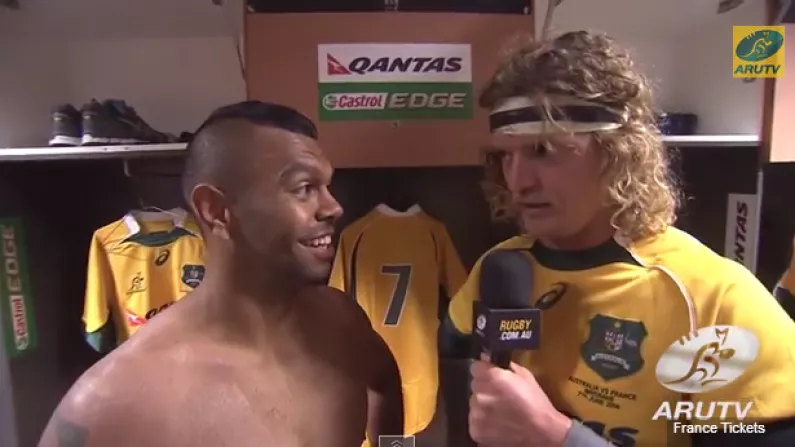 Video: The Honey Badger Interviews Australia Players After Win Over France