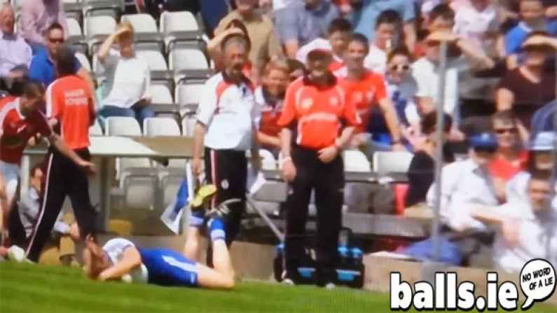 GIF: Dick Clerkin "Makes The Most Of" Stephen O'Neill Challenge