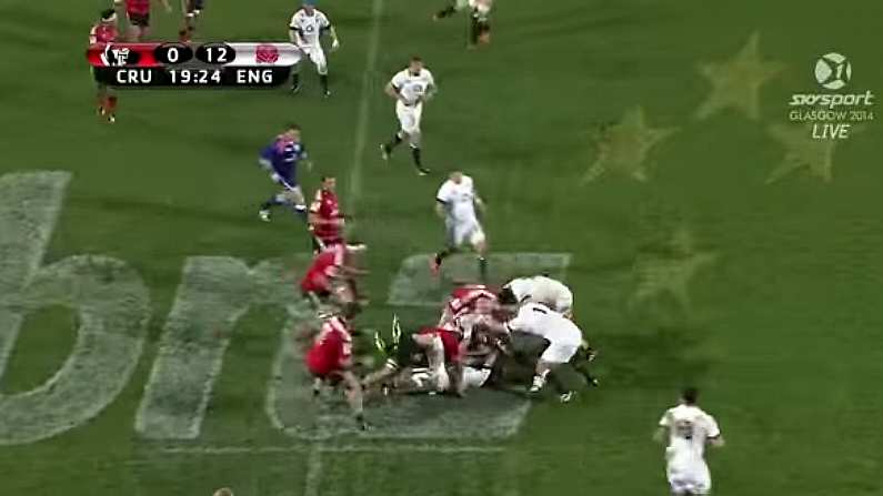 Video: James Haskell Gets Smashed By Crusaders Player