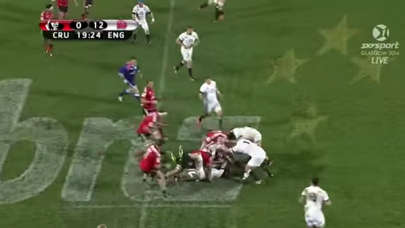 Video: James Haskell Gets Smashed By Crusaders Player