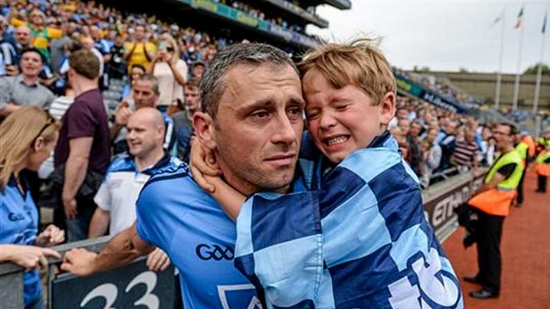 Photos Of Sad Alan Brogan And His Son Are Melting Fans' Hearts