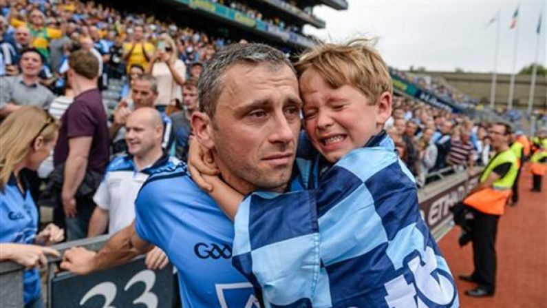Photos Of Sad Alan Brogan And His Son Are Melting Fans' Hearts