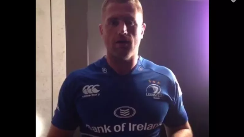 Jamie Heaslip Does The Worst Impression Of Another Human Being Ever