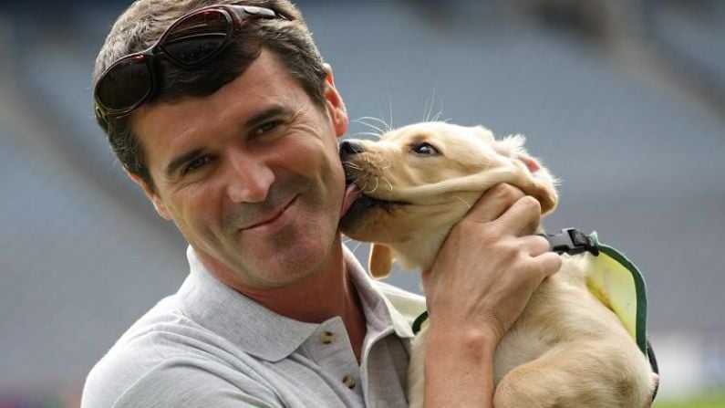 11 Photos That Prove Roy Keane Is The World's Biggest Dog Lover