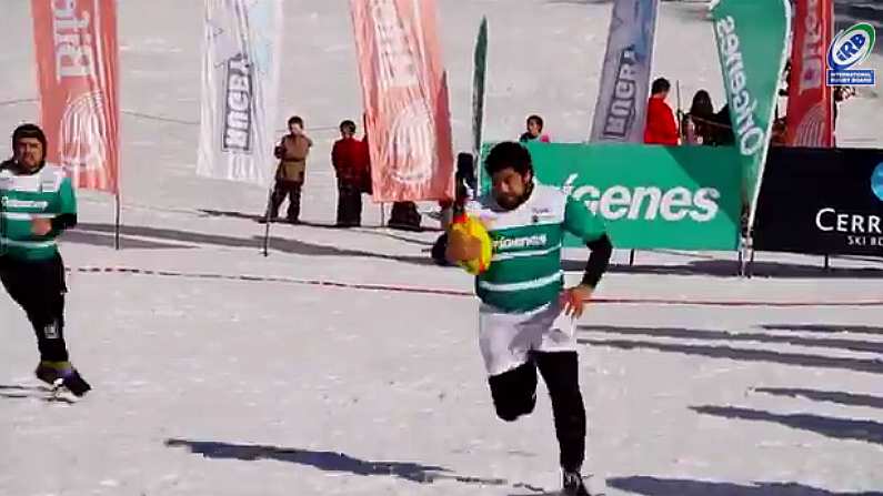 Video: Rugby Xtreme - Played In The Snow At An Altitude Of 1500m