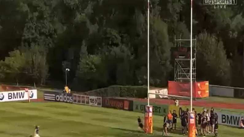 GIF: Heather O'Brien's Try For Ireland Women Against New Zealand