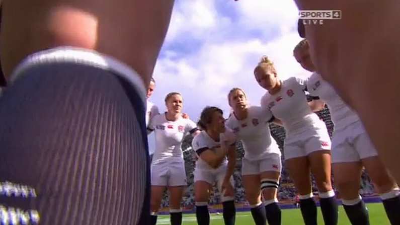 Video: Sky Had To Apologise After Showing England's Pre-Match Huddle