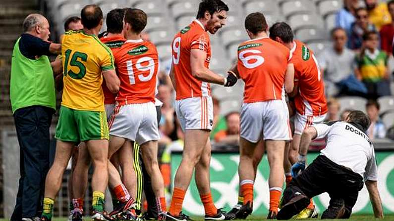 Joe Brolly And Des Cahill Had A Fairly Heated Row Over The Doctor Push Incident