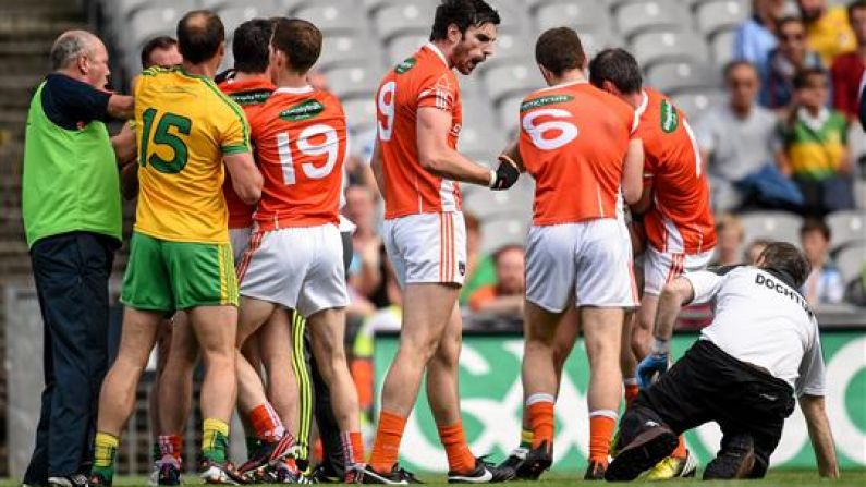 Joe Brolly And Des Cahill Had A Fairly Heated Row Over The Doctor Push Incident