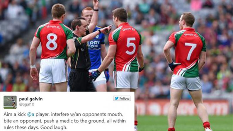 The Twitter Reaction To Lee Keegan's Red Card Being Overturned