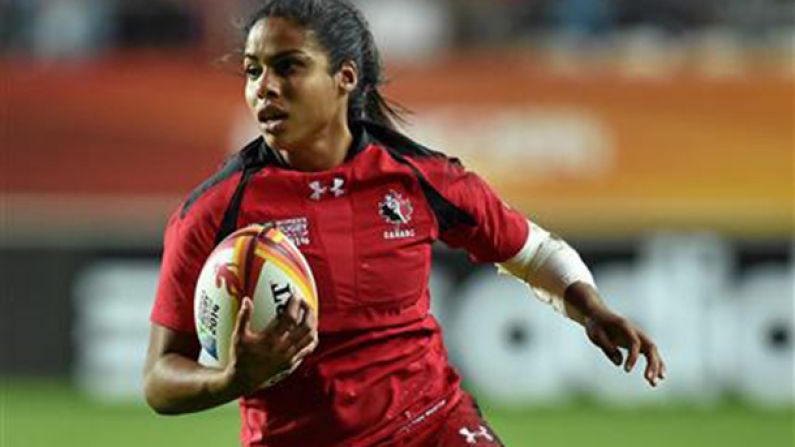 Video: Magali Harvey's Electrifying Try In The Women's Rugby World Cup Semi-Final