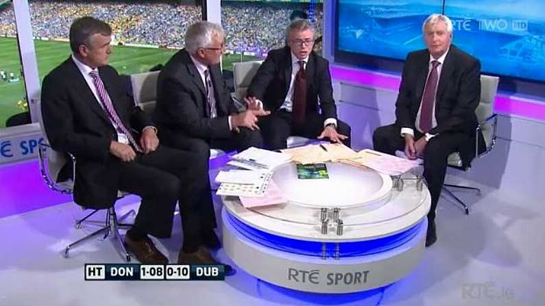 Video: Will Pat Spillane Ever Just Let Poor Joe Brolly Speak!?