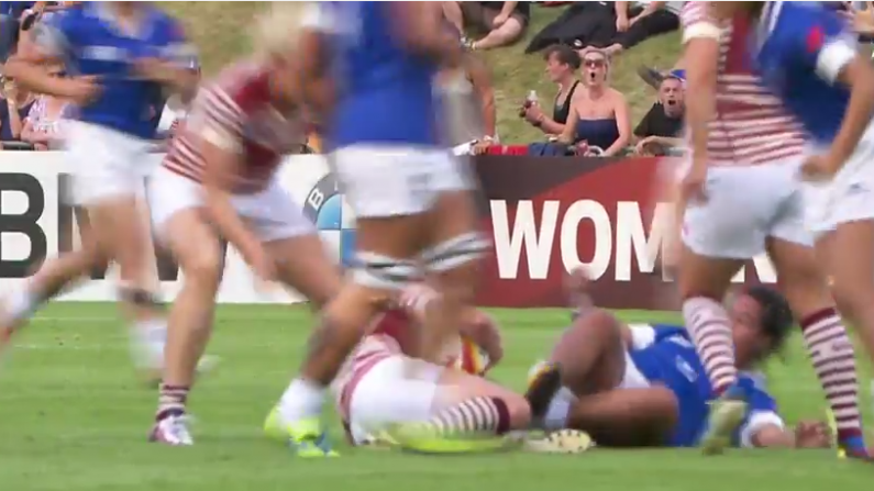 Video: Samoan Rugby Player With Ridiculously Bad Spear Tackle